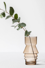 2 of 3:Veneto Blush Glass Vase