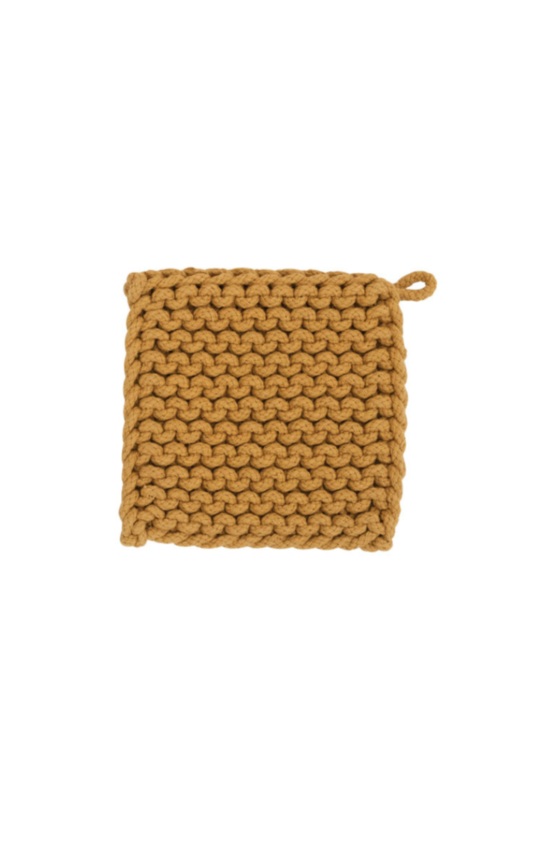 Creative-Co-op-Cotton-Crochet-Pot-Holder-Marigold