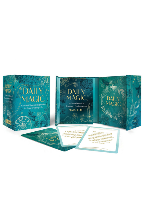 Daily Magic: A Deck of Mystical Inspiration for Your Everyday Life  By Maia Toll  Illustrated By Susan Burghart