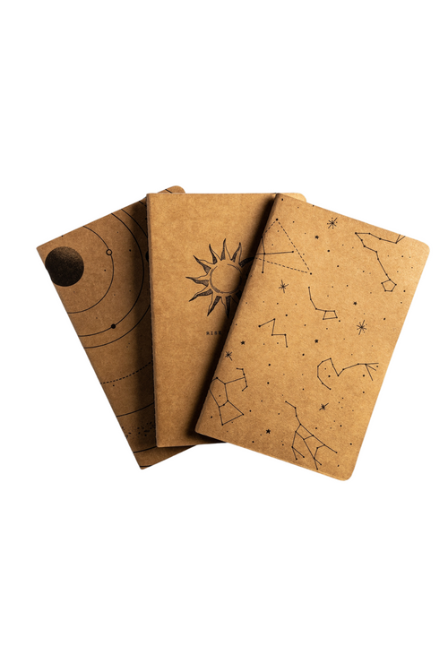 Astronomy Kraft Notebooks