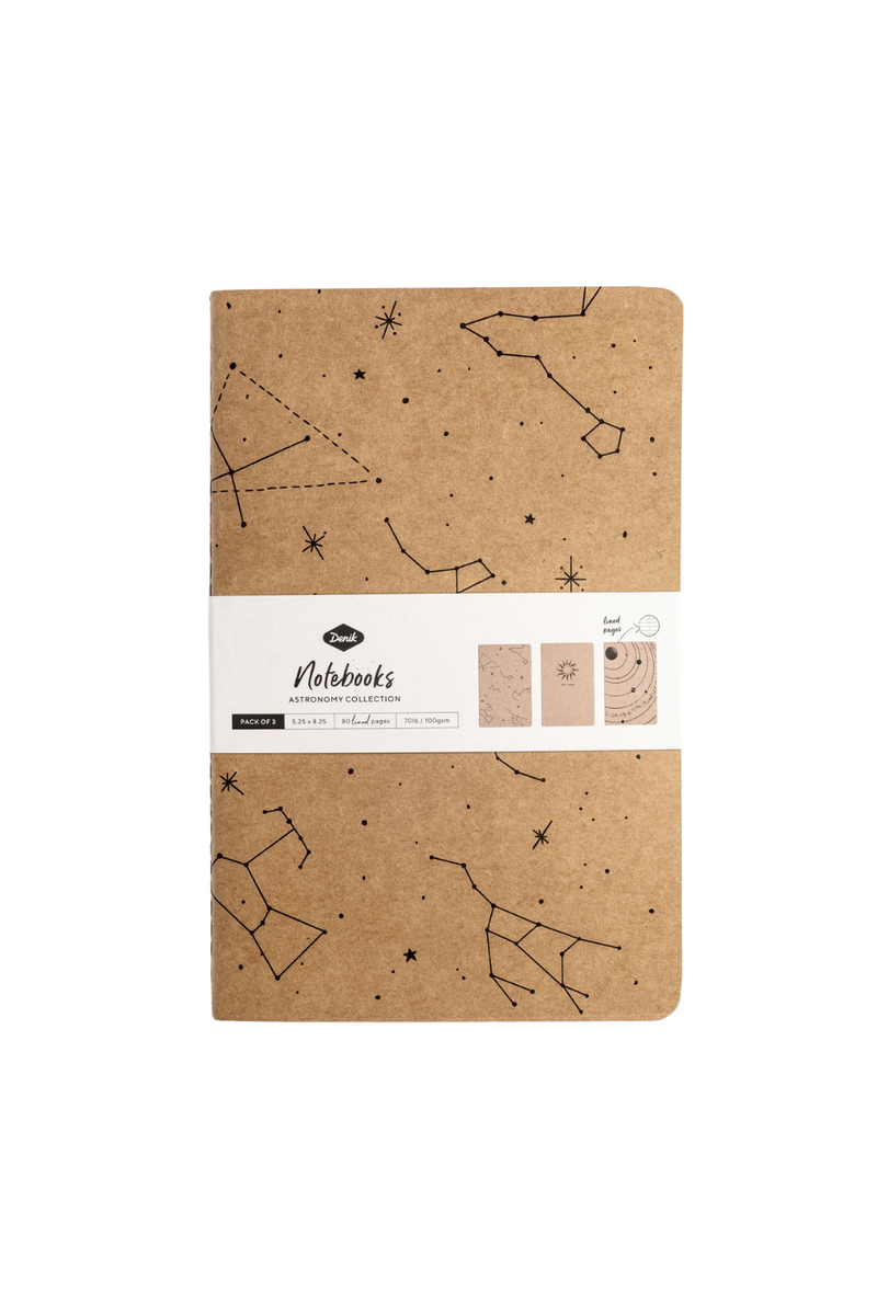 Astronomy Kraft Notebook Set-Denik-ECOVIBE