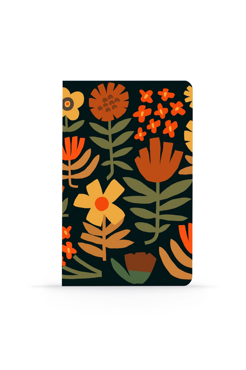 Chunky Floral Notebook-Denik-ECOVIBE