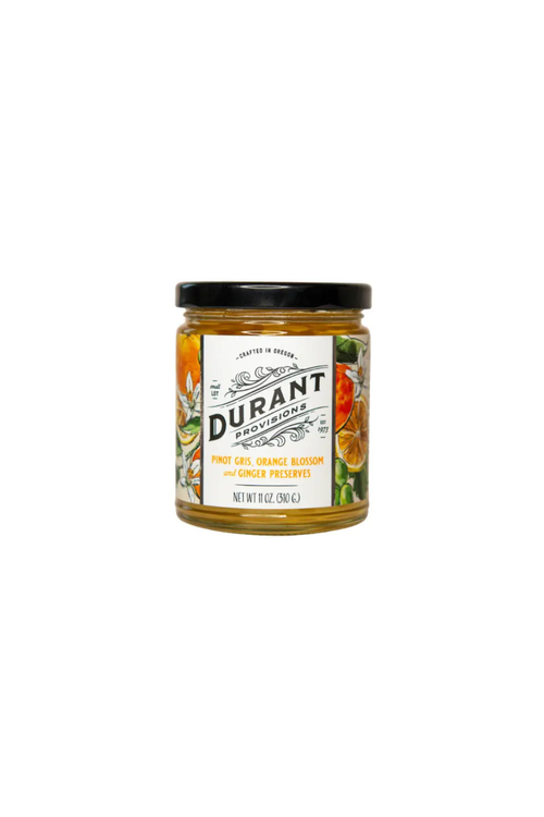 Durant Pinot Gris, Orange Blossom + Ginger Preserves