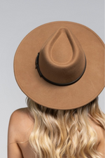 2 of 5:Everette Wool Panama Hat in Pecan