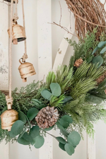 3 of 4:Festive Floral + Fir Wreath Workshop