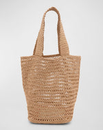1 of 2:Jute Crochet Tote Bag