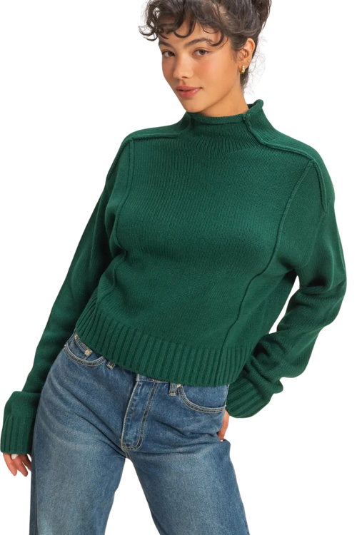 Kris High Neck Sweater
