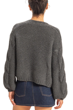 2 of 4:Maia Open Front Cardigan Sweater