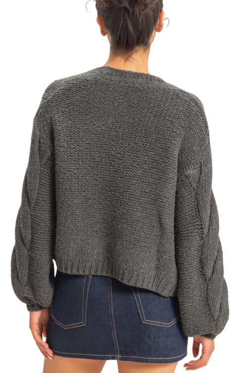 Maia Open Front Cardigan Sweater