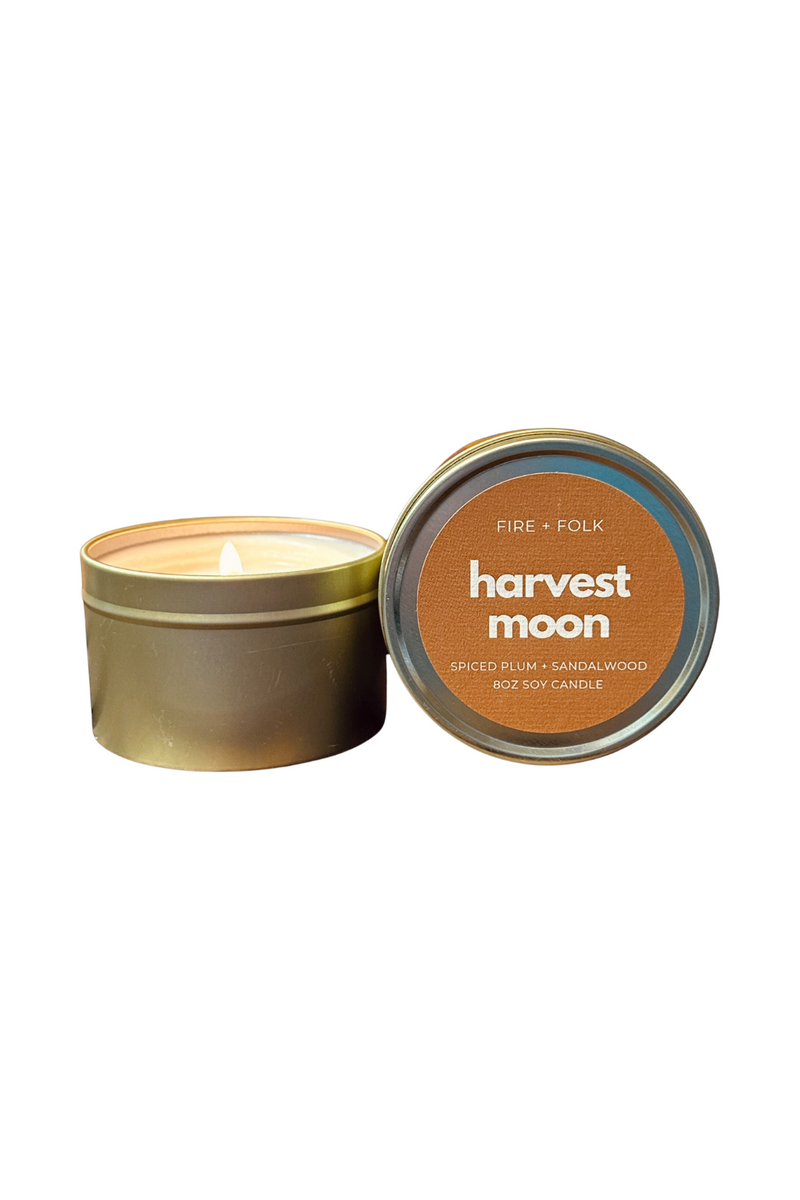 Fire-and-Folk-Alpenglow-Festive-Holiday-Collection-Tin-Candles-Harvest-Moon