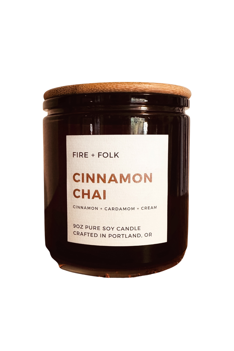 Fire-and-Folk-Amberglow-Festive-Holiday-Glass-Candle-Cinnamon-Chai