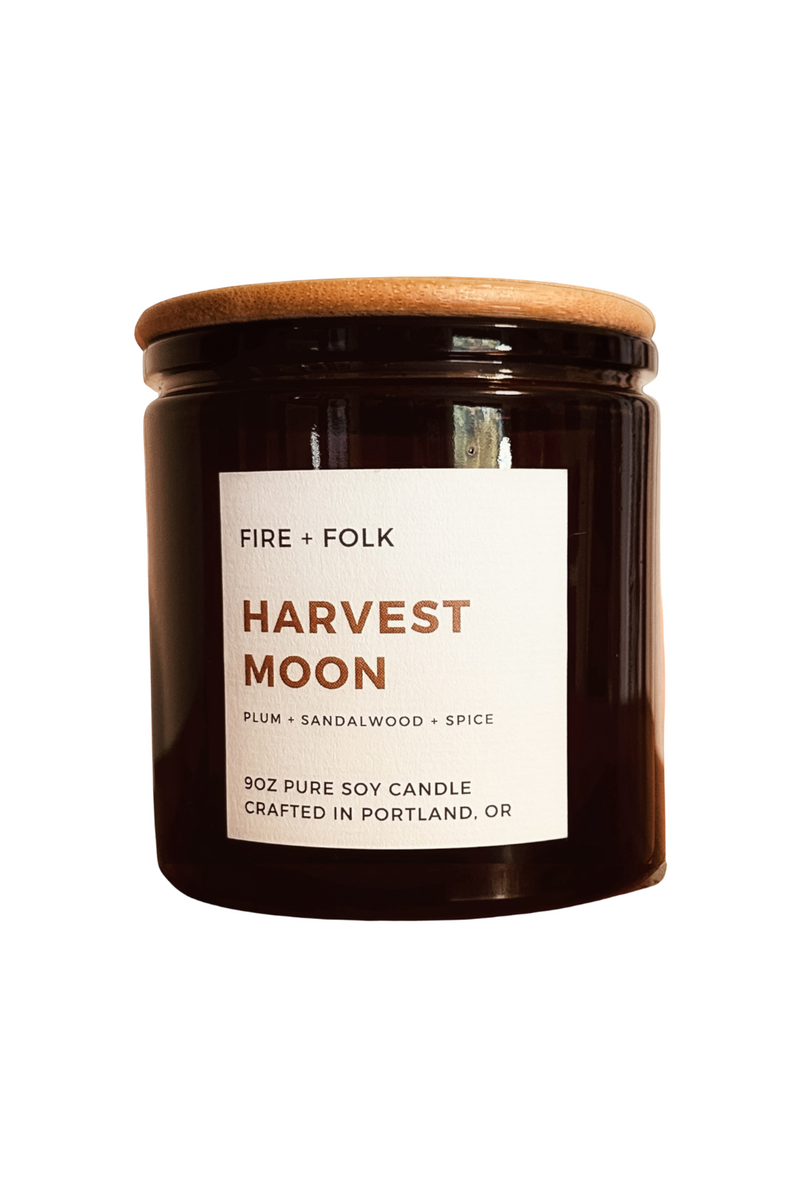 Fire-and-Folk-Amberglow-Festive-Holiday-Glass-Candle-Harvest-Moon