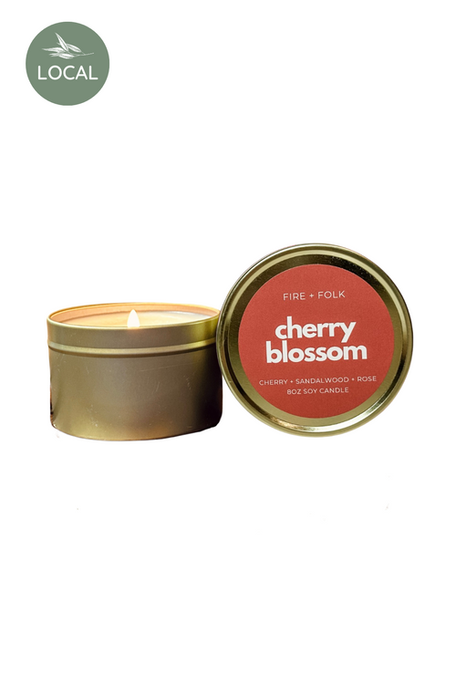 Fire + Folk Spring Candle Tin Collection