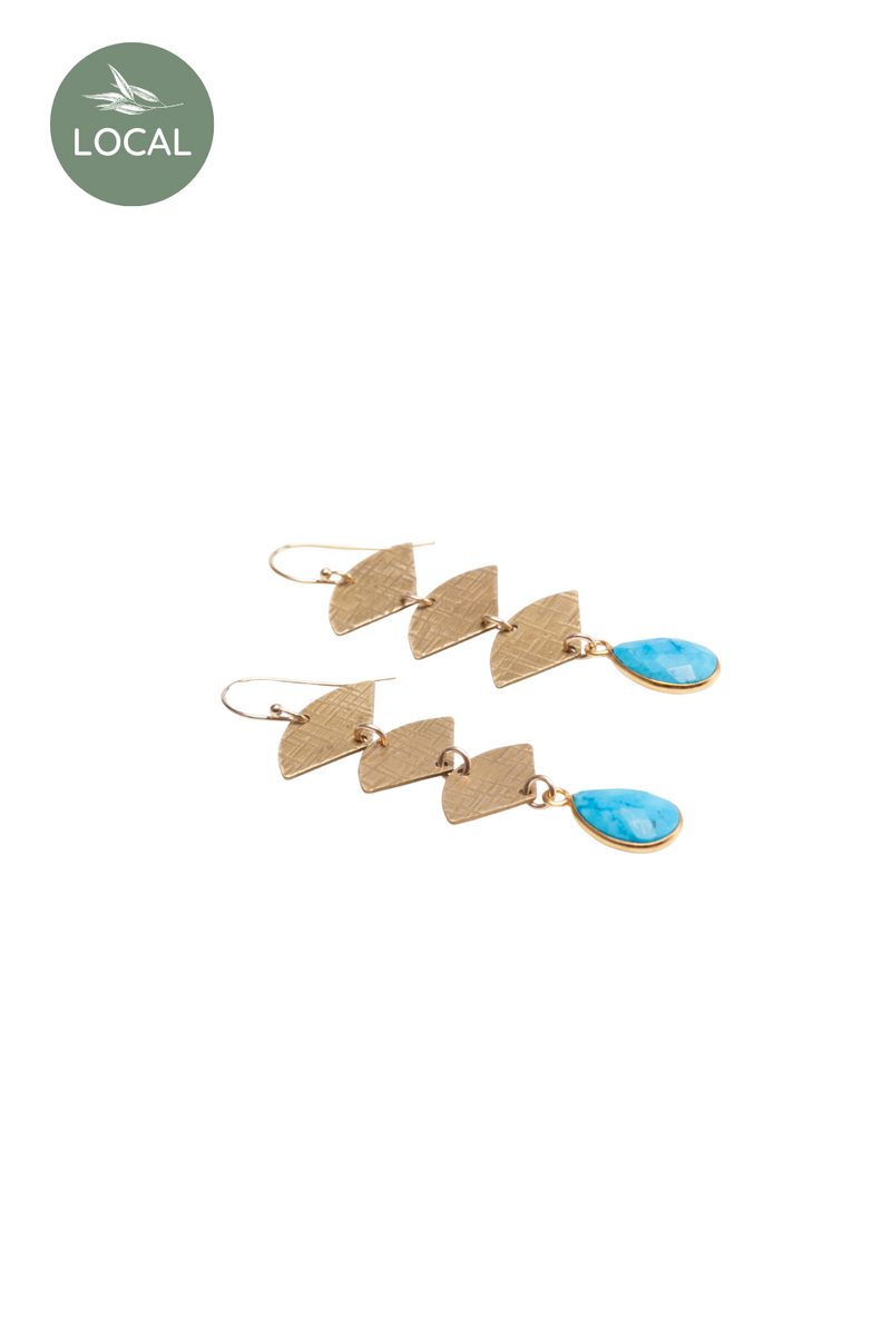 Forge-and-Fire-Fujiko-Earrings-Turquoise