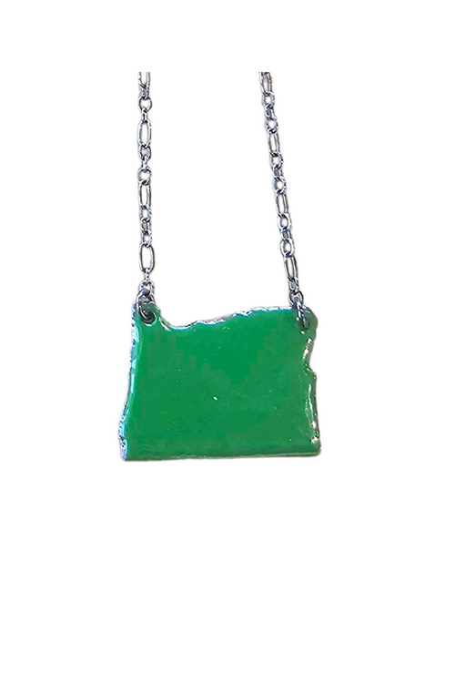 Oregon Enamel Necklace