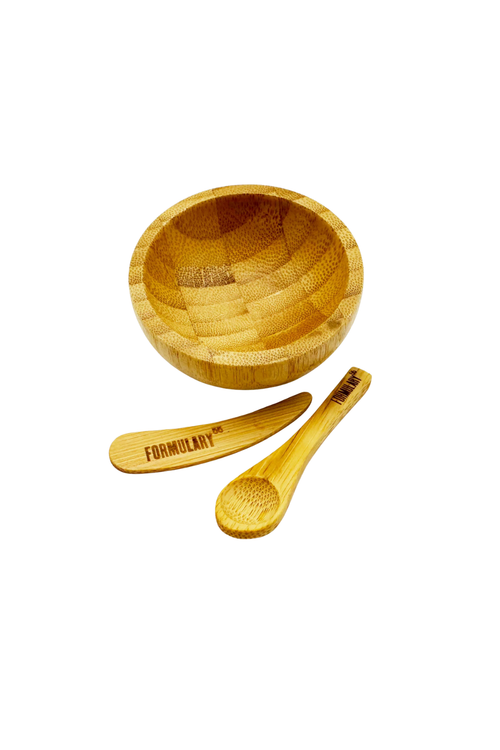 Bamboo Skincare Treatment Bowl Set