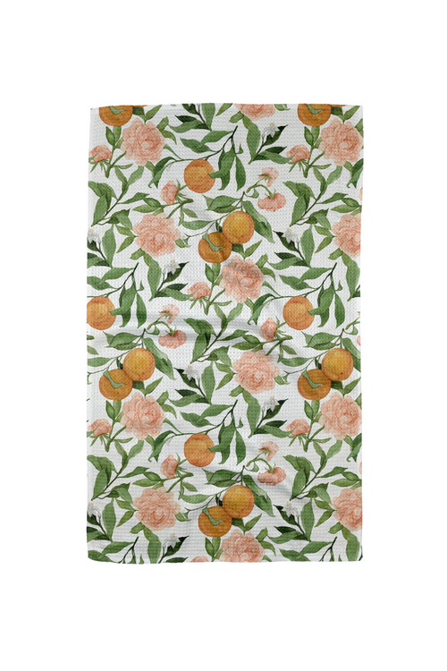 Geometry Kitchen Tea Towel - A Peony For Your Thoughts