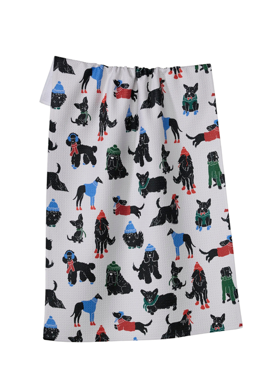 Geometry Kitchen Tea Towel - Dogue Magazine