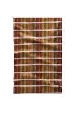 1 of 3:Geometry Kitchen Tea Towel - Fall Harvest Stripes