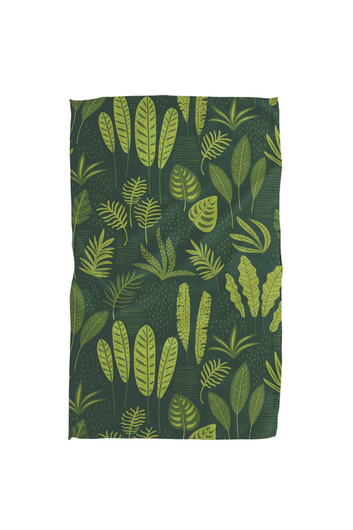 Geometry Kitchen Tea Towel - Fern