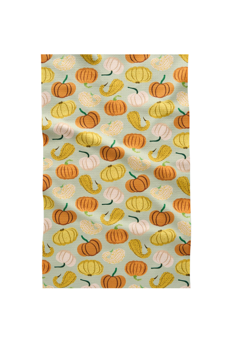 Geometry-Kitchen-Tea-Towel-Pumpkins-and-Gourds