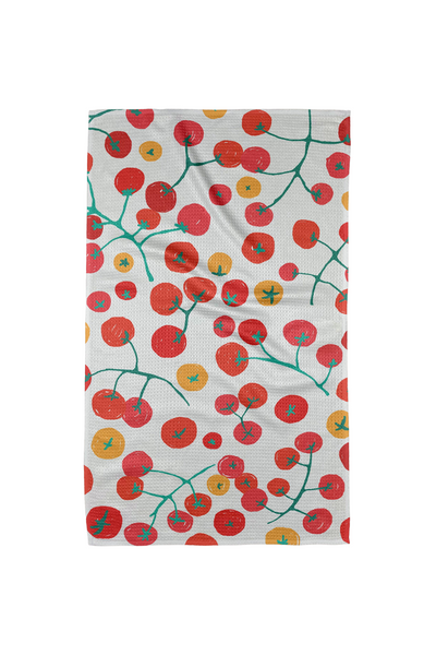 Geometry Kitchen Tea Towel - Ripe