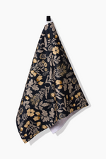 2 of 4:Geometry Kitchen Tea Towel - Woodland Wildflowers