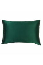 5 of 10:Gilded Fox Silk Pillowcase