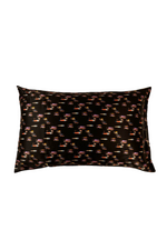 7 of 10:Gilded Fox Silk Pillowcase