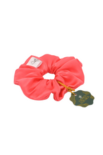 5 of 17:Gilded Fox Silk Scrunchie