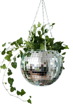 1 of 3:Disco Ball Planter