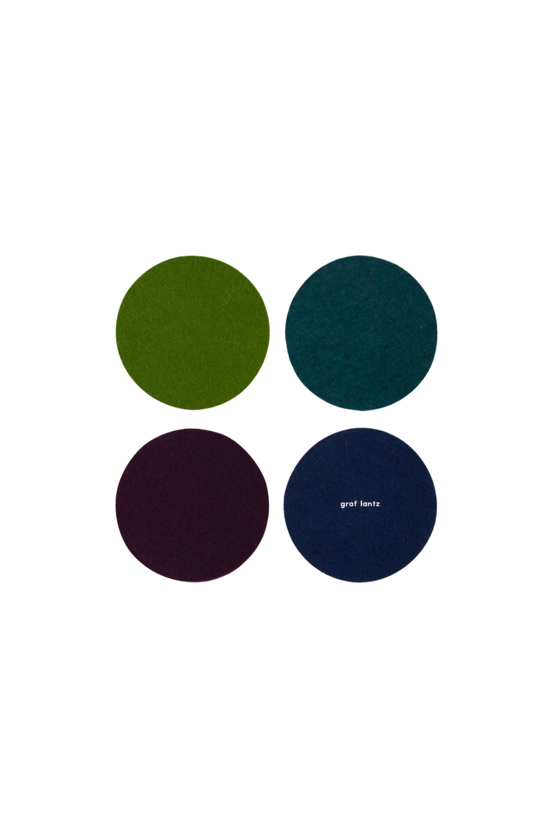 Graf-Lantz-Multicolored-Round-Felt-Coaster-Set-Jewel