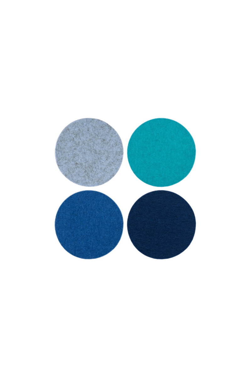 Graf-Lantz-Multicolored-Round-Felt-Coaster-Set-Ocean