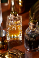 2 of 3:Gio Bitters Glass Bottle Set