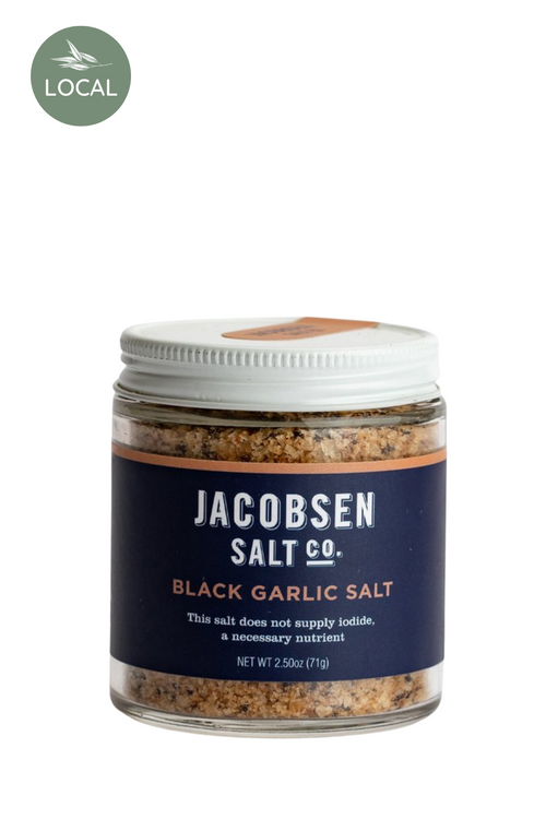 Black Garlic Infused Sea Salt