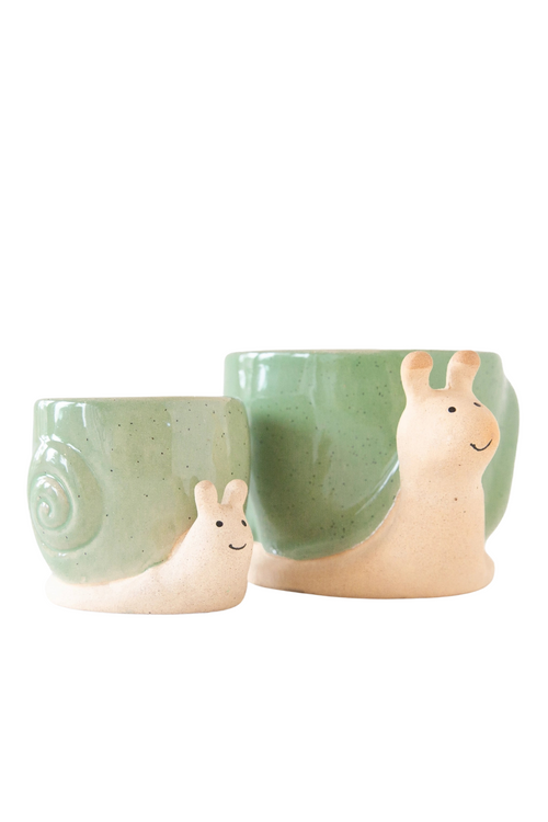 Sammy the Snail Planter