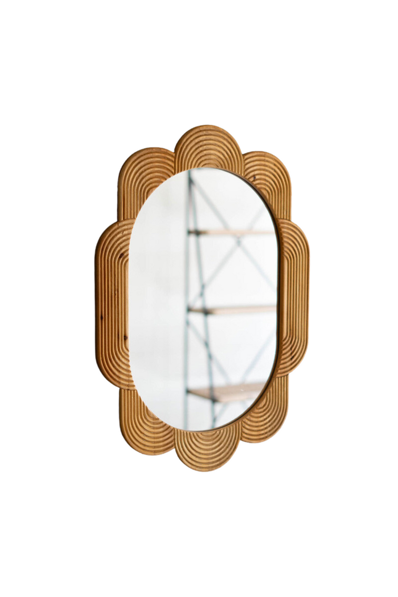 Kalalou-Grooved-Wood-Framed-Mirror
