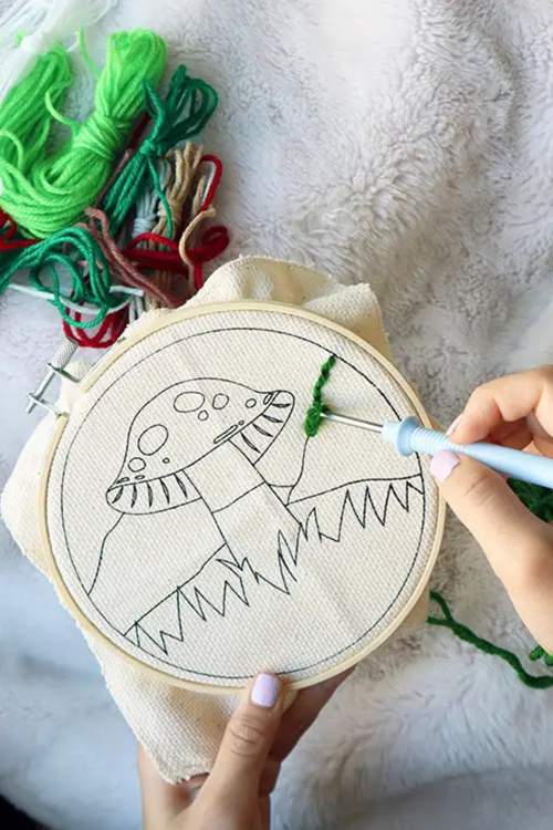 Mini Punch Needle Kit