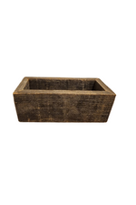 4 of 4:Reclaimed Wood Trough Planter