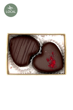 1 of 2:Missionary Chocolate Heart Shaped Truffles