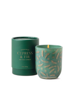 2 of 4:Cypress + Fir Opaque Glass Boxed Candle