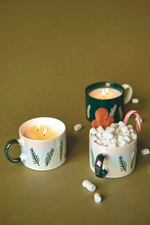 2 of 3:Cypress + Fir Mug Candle