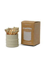 3 of 5:Paddywax Grain Ceramic Match Holder