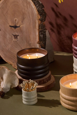 2 of 5:Paddywax Grain Ceramic Match Holder