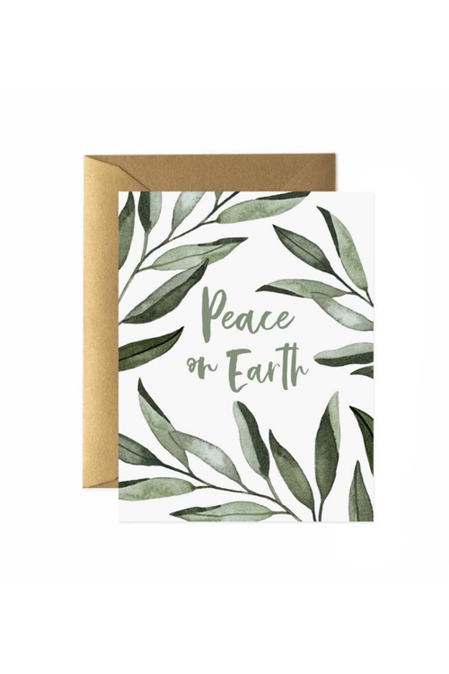 Peace on Earth Greeting Card-Paper Anchor Co.-ECOVIBE