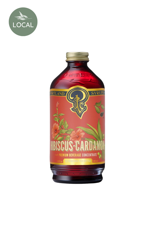 Hibiscus Cardamom Syrup