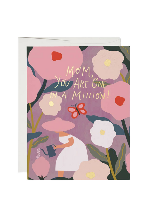 Mom, You Are One in A Million Greeting Card