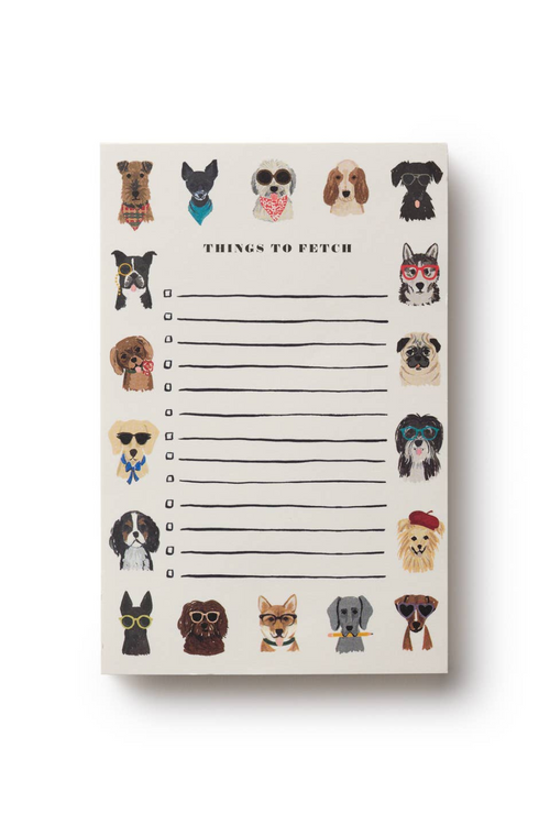 Dog Days Notepad