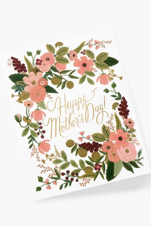 Garden Party Mother's Day Greeting Card