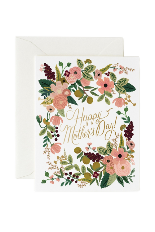 Garden Party Mother's Day Greeting Card
